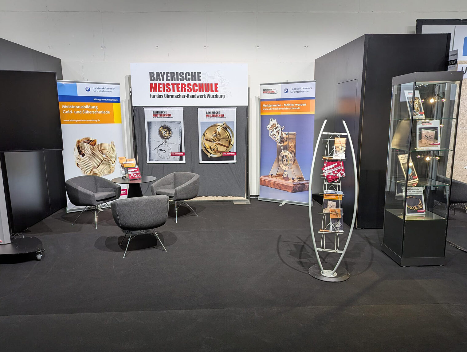 Stand der Bayerischen Uhrmachermeisterschule